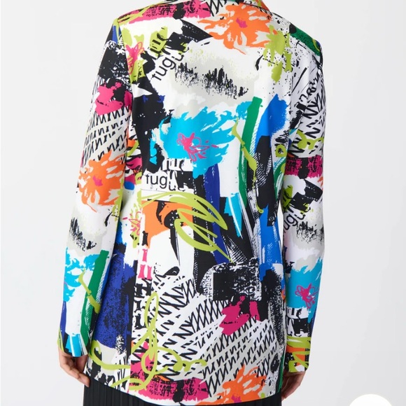 Joseph Ribkoff Multi-Color Blazer - Picture 2 of 4